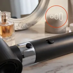 Huslog Hot air brush 6 in 1 with ionization black thumbnail 4