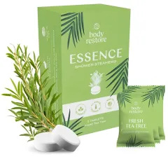 Body Restore Fresh Tea Tree Shower Steamers aromatic tablet set 3 pcs thumbnail 2