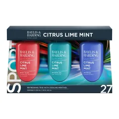Baylis & Harding Citrus, Lime & Mint Body and Hair Care Gift Set 3 pcs thumbnail 1
