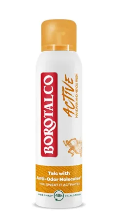 Borotalco Deodorant in spray mandarin and neroli Active (Deo Spray) 150 ml thumbnail 1