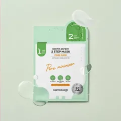 BANOBAGI Two-phase mask for reducing enlarged pores Derma Expert Pore Care (2 Step Mask) 25+2 g thumbnail 3
