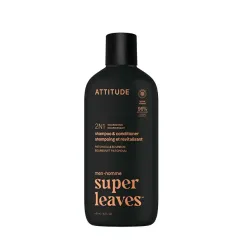 Attitude Men´s Nourishing Shampoo and Conditioner 2in1 Super Leaves Patchouli & Bourbon (Shampoo & Conditioner) 415 ml thumbnail 1