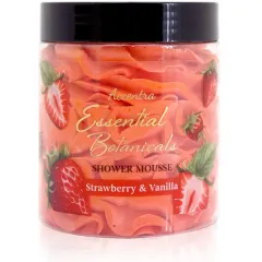 Accentra ESSENTIAL BOTANICS strawberry and vanilla shower foam in a cup 160 g thumbnail 1