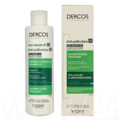 Vichy Dercos Anti-Dandruff Dermatological Shampoo Normal to Oily Hair thumbnail 4