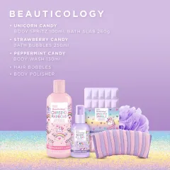 Baylis & Harding Baylis & Harding Gift Box of Body Care Products and Hair Ties - Unicorn, 6 pcs thumbnail 3