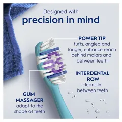 ORAL-B Pro-3D White Whitening Clean Medium Toothbrush 2 pcs thumbnail 2