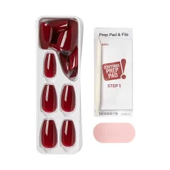 Kiss Kiss Self-adhesive nails imPRESS Color MC Winery in NYC 30 pcs thumbnail 3