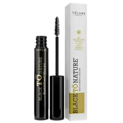 Tolure Cosmetics Black To Nature Boost & Growth Mascara 8.5 ml - Black thumbnail 1