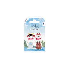 Invisibobble Clipstar Kids Cozy Snowy Friends Hair Clip 4 pcs thumbnail 1
