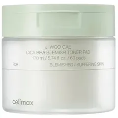 Celimax Ji Woo Gae Cica BHA Blemish Toner Pad thumbnail 6