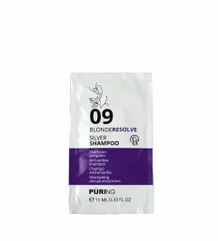 PÜRING sample 10 ml 09 BlondeResolve Silver Shampoo thumbnail 1