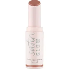Essence Satin Glow Glossy Lipstick 3.5 g - 07 Coral It a Day thumbnail 1