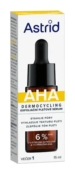 Astrid Dermocycling AHA exfoliating facial serum thumbnail 1