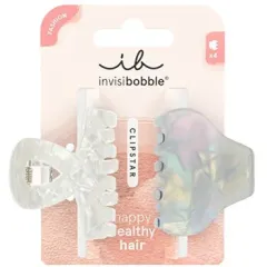 Invisibobble Hair clip Clipstar Pearly Frost M 2 pcs thumbnail 4
