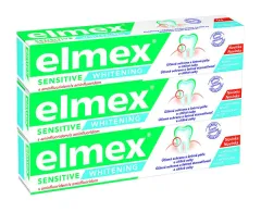 Elmex Whitening Sensitiv e Tooth Whitening Toothpaste 3 x 75 ml thumbnail 2
