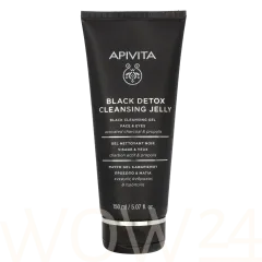 Apivita Black Detox Cleansing Jelly thumbnail 2