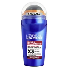 L'Oréal Paris  Men Expert Hydra Hyaluronic Antiperspirant Roll-On (72h Anti-perspirant) 50ml thumbnail 1
