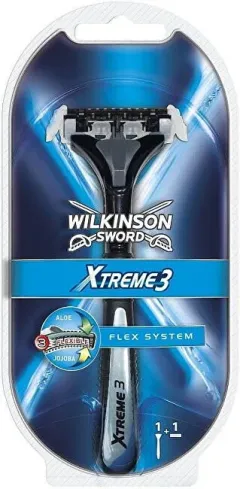 Wilkinson Sword Shaver for men + 1 spare head Xtreme3 System thumbnail 1