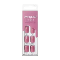 Kiss Kiss Self-adhesive nails imPRESS Color Petal Pink 30 pcs thumbnail 1