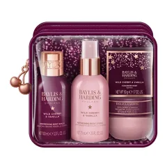 Baylis & Harding Baylis & Harding Body Care Set in a Bag Wild Cherry & Vanilla 4pcs thumbnail 1