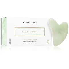 KORIKA Gua Sha stone made of green jade (Gua Sha Stone) thumbnail 1