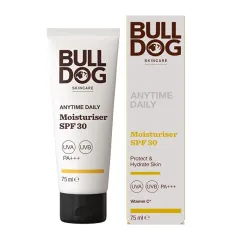 Bulldog Moisturizing face cream SPF 30 Anytime Daily Moisturise 75 ml thumbnail 1