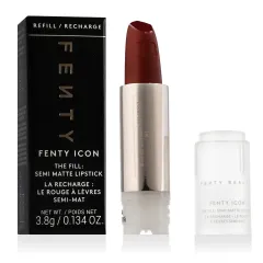 Fenty Beauty Fenty Beauty, Fenty Icon, Semi Matte, Cream Lipstick, 14, Refillable, 3.8 g thumbnail 2