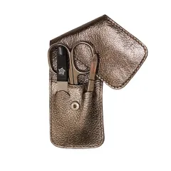 Pfeilring Solingen Manicure travel set 3 pieces bronze metallic thumbnail 1