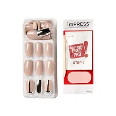 Kiss Kiss Self-adhesive nails imPRESS Cloudy 30 pcs thumbnail 3