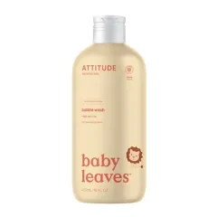 Attitude Baby Leaves Pear Juice Scented Bath Foam (Bubble Wash) 473 ml thumbnail 1