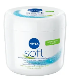 Nivea Refreshingly Soft Moisturizing Cream 500 ml thumbnail 1