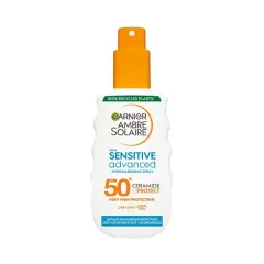 Garnier Sunscreen spray SPF 50 Sensitive Advanced Spray 150 ml thumbnail 1