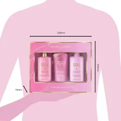 Baylis & Harding Jojoba, Vanilla & Almond oil body care gift set 3 pcs thumbnail 4