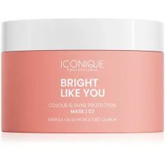 ICONIQUE Professional ICONIQUE Professional BRIGHT LIKE YOU Restorative and protective mask for colored hair - 200 ml thumbnail 1