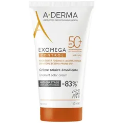 A-Derma Emollient Protective Cream SPF 50+ Exomega Control (Emollient Solar Cream) 150 ml thumbnail 3