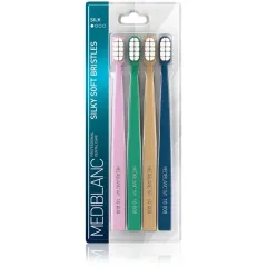 MEDIBLANC Toothbrush with soft bristles 4 pcs thumbnail 1