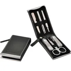 Three Seven Manicure set Black - 6 tools thumbnail 1