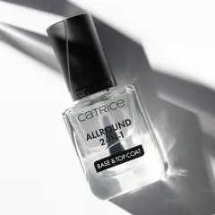 Catrice Allround 2-in-1 Base and Top Coat Nail Polish 10.5 ml thumbnail 2