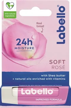 Labello Soft Rose 24h Moisture Lip Balm thumbnail 1