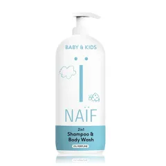 NAÏF 2-in-1 washing gel and shampoo for children and babies Shampoo & Body Wash - 500 ml thumbnail 1