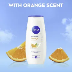 Nivea Shower gel Orange & Avocado Oil (Care Shower Gel) 500 ml thumbnail 4