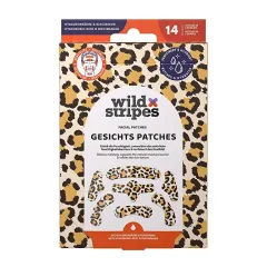 Wild Stripes Hydrocolloid patches for the skin Animal Leo Facial Patches 14 pcs thumbnail 1