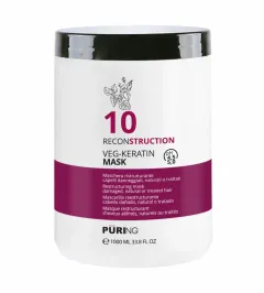 PÜRING regenerative mask 1000 ml PR 10 Reconstruction Veg-Keratin Mask thumbnail 1