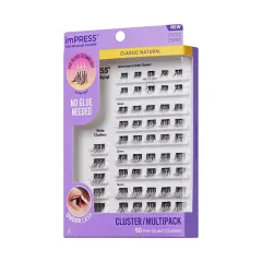 Kiss imPRESS Pre-glued Cluster Multi 02 Cluster Lashes thumbnail 2
