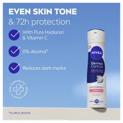 Nivea Antiperspirant spray Derma Control Natural Tone (Antiperspirant) 150 ml thumbnail 2