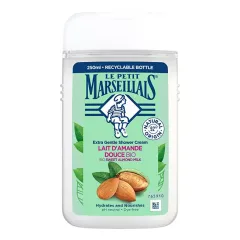 Le Petit Marseillais Cream shower gel BIO Sweet Almond Milk Shower Cream - 250 ml thumbnail 1