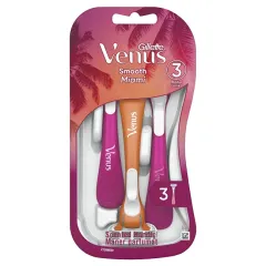 Gillette Venus Smooth Miami Disposable Razors 3 pcs thumbnail 1