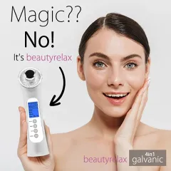 BeautyRelax Galvanic skin iron 4 in 1 with photon therapy BR-1150W thumbnail 3