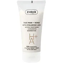 Ziaja Face Mask + Scrub With Hyaluronic Acid thumbnail 2