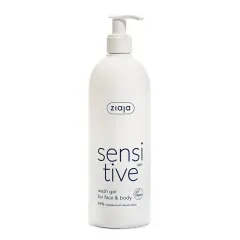 Ziaja Creamy face and body wash Sensitive (Face & Body Wash Gel) 400 ml thumbnail 1